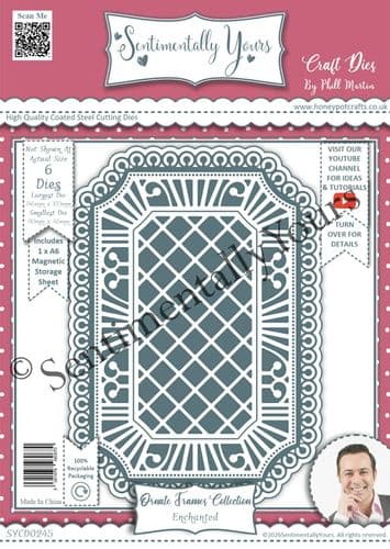 Ornate Frames - Enchanted A6 Die Set