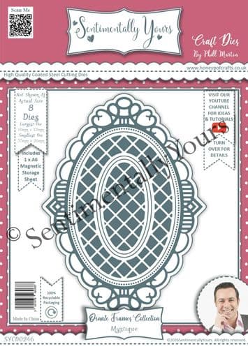 Ornate Frames - Mystique A6 Die Set