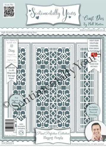 Panel Perfection - Elegant Panels A5 Die Set)