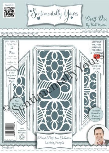 Panel Perfection - Lavish Panels A5 Die Set
