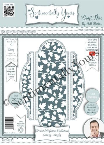 Panel Perfection - Serene Panels A5 Die Set (Exclusive)