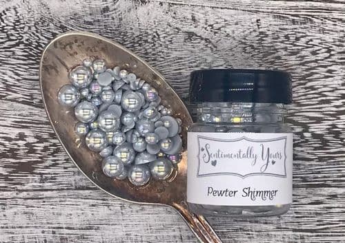 Pewter Shimmer Pearls
