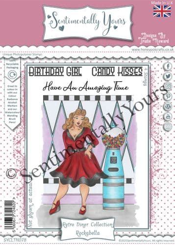 Retro Diner - Rockabella A5 Stamp Set