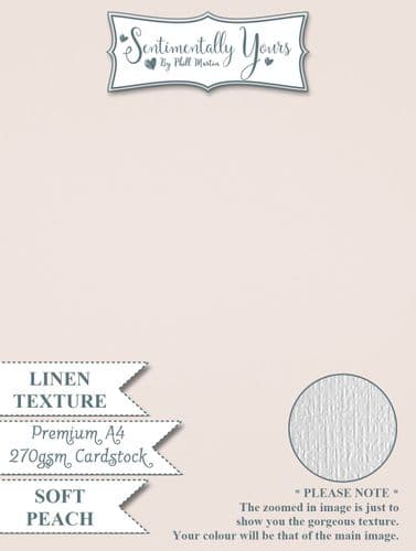 Sentimentally Yours Premium Linen Texture Cardstock