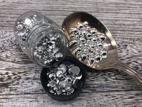 Silver Star Jar of Pearls