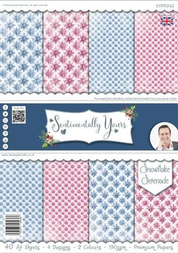 Snowflake Serenade A4 Paper Pack