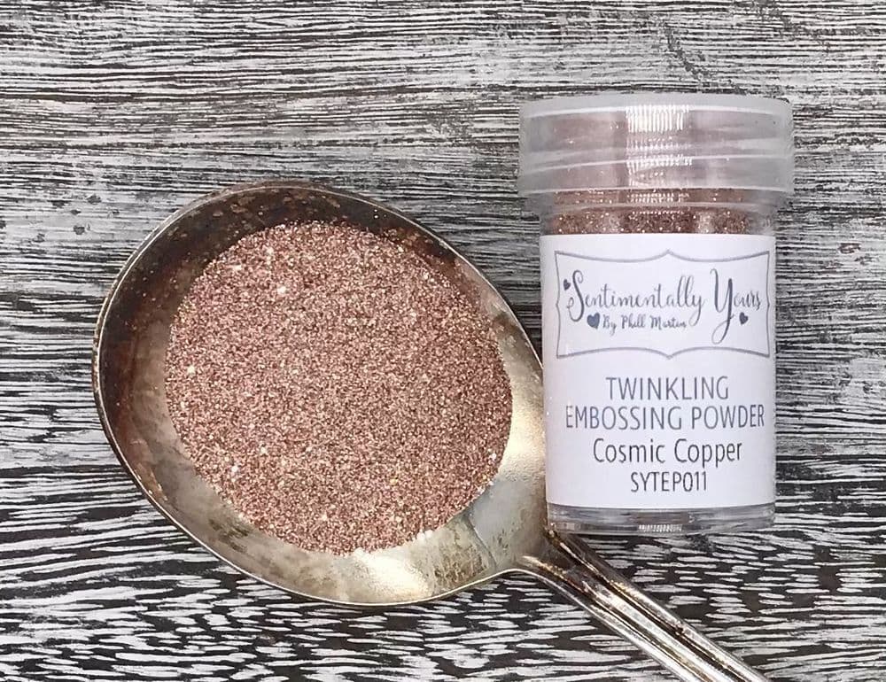 Twinkling Embossing Powder - Cosmic Copper