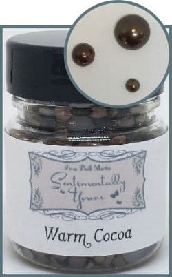 Warm Cocoa Jar of Pearls