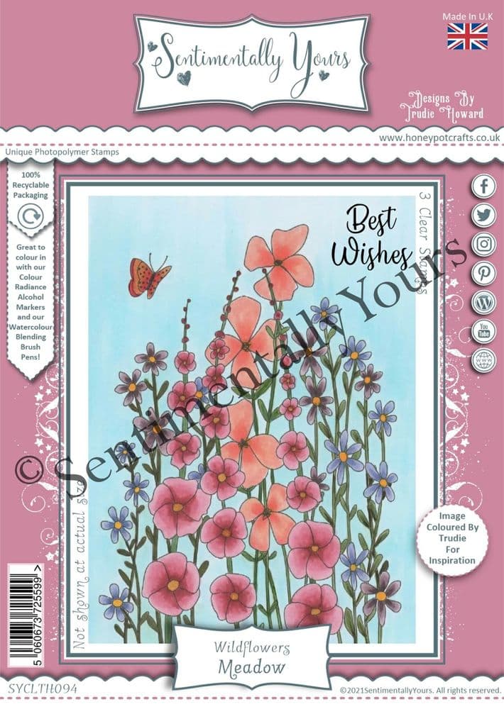 Wildflowers - Meadow A6 Stamp Set