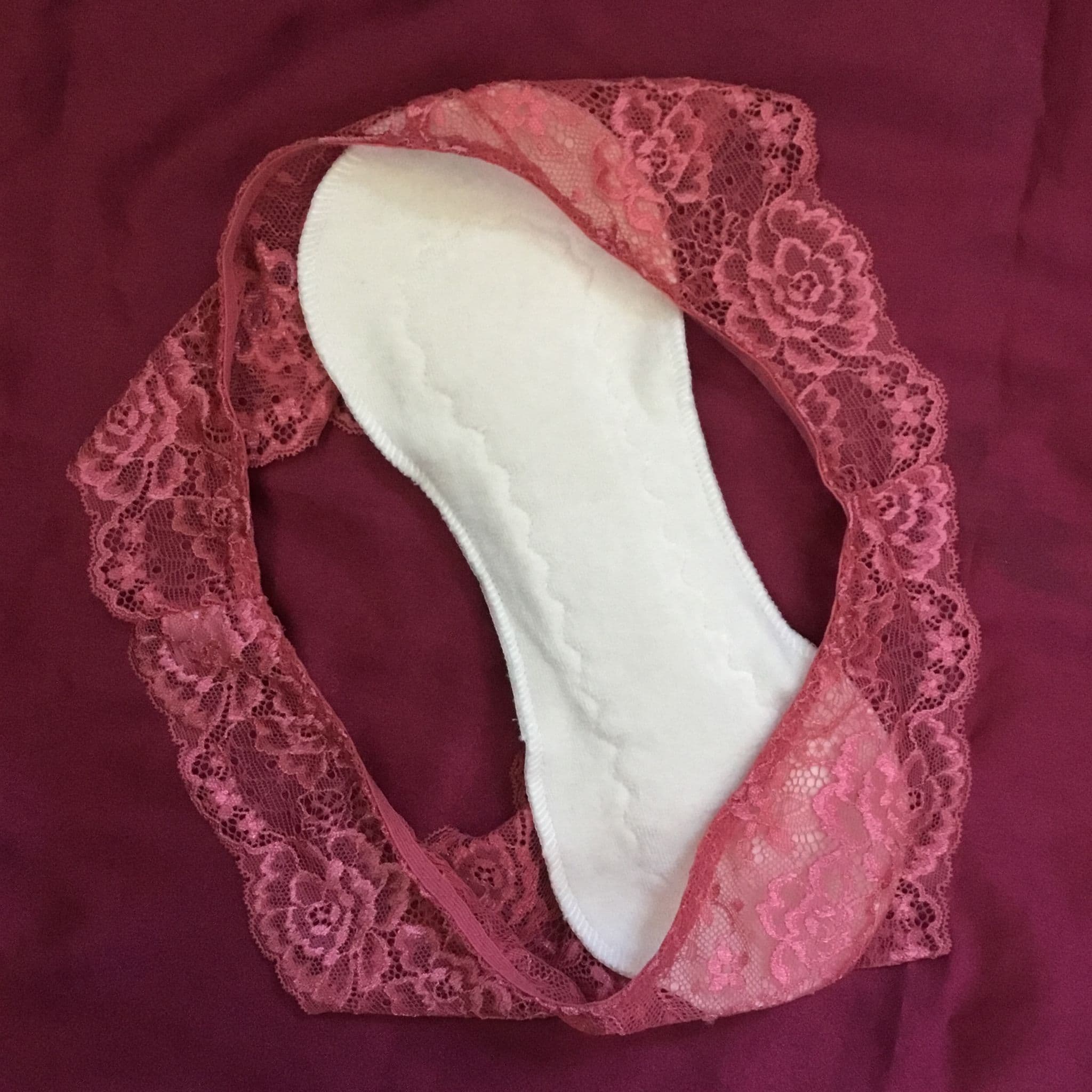 Natural Slim Mega Pad Organic Cotton Reusable Period Pad Incontinence Pad