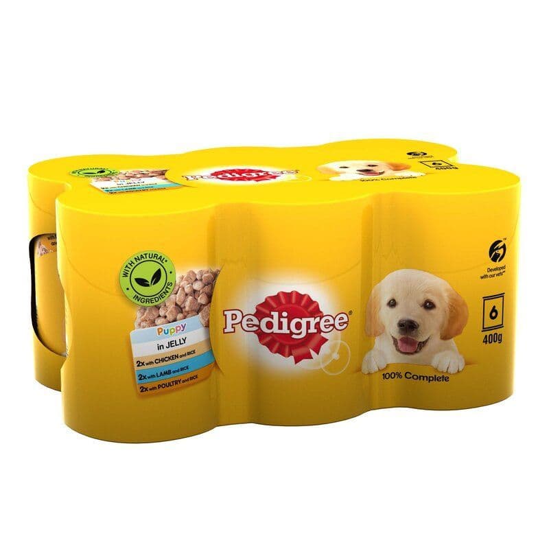 pedigree puppy jelly