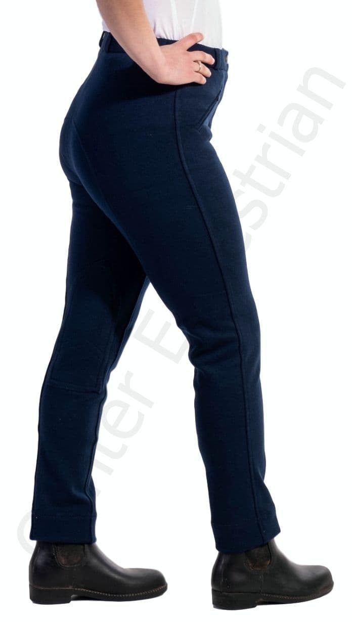 Canter Childrens Plain Navy Jodhpurs
