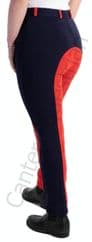Canter Childrens Red/Navy Jodhpurs