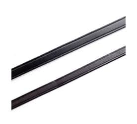 Hy Equestrian Plain Leather Reins- Black or Brown