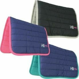 Hy Equestrian Reversible Two Colour Saddle Pad