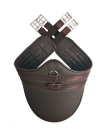 Hy Equestrian Waffle Stud Girth Black or Brown
