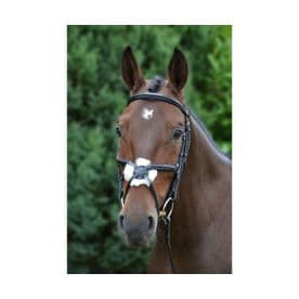 Hy Mexican Bridle with Rubber Grip Reins