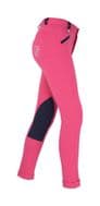 HyPERFORMANCE Belton Children's Jodhpurs~Pink/Navy