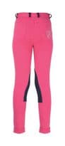 HyPERFORMANCE Belton Children's Jodhpurs~Pink/Navy