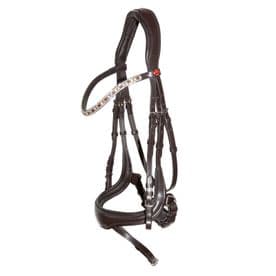 Kieffer Viola Snaffle Bridle - Brown