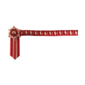 ShowQuest Boston Brow Band- Red/Red/Gold