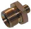 2: Male/Male Adaptors - Unequal BSPP Male x BSPP Male 60° Cone