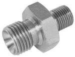 5: Male/Male Adaptors - BSPP Male x BSPP Male 60° Cone 174 Spec.