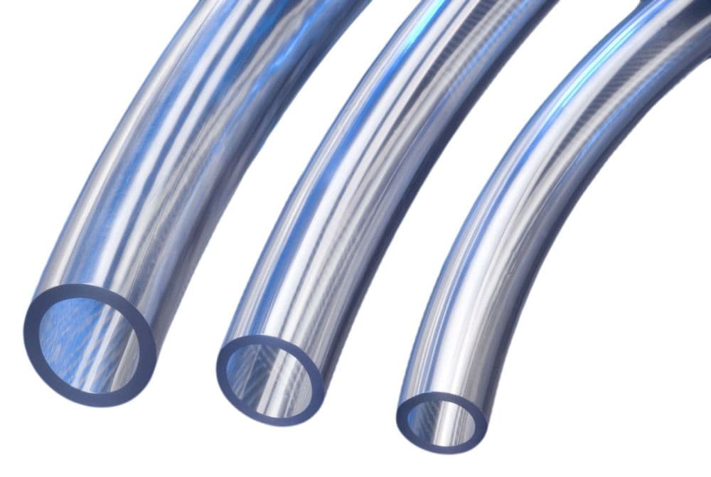 CLEAR PVC FLEXIBLE TUBING FISH POND HYDROPONICS PLASTIC HOSE WATER PIPE