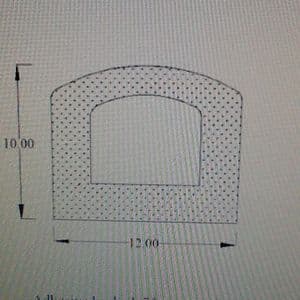 D SECTION SELF ADHESIVE RUBBER SPONGE