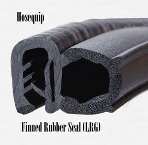 MF Massey Ferguson Window rubber Profile Glass pane seal #9