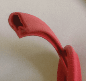 STD Red Car Door Boot EDGE TRIM SEAL -PVC Rubber#19