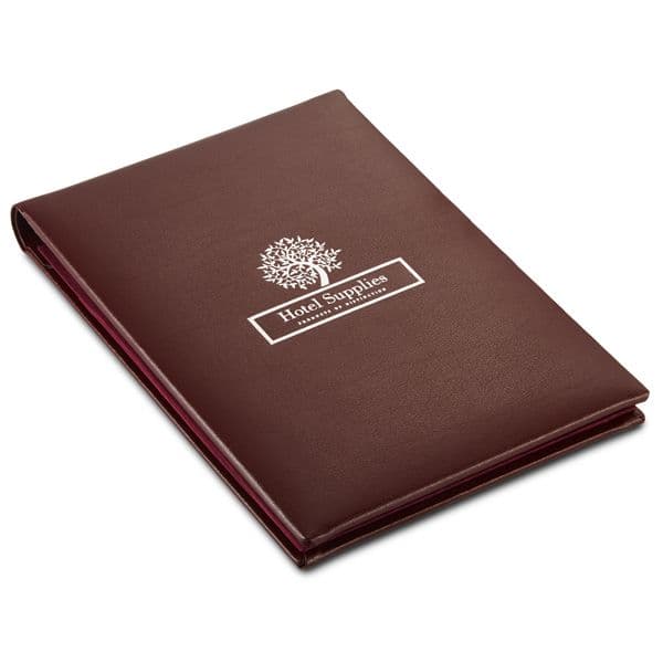 A6 Leather Notepad Holder Hotel Notepad Holder