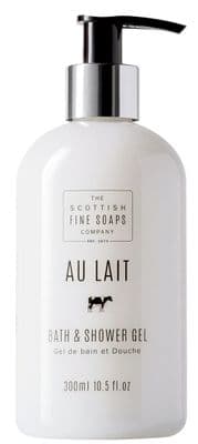 Au Lait Bath & Shower Gel 300ml Bottle, Empty Bottle & Pump,  Replacement Pump