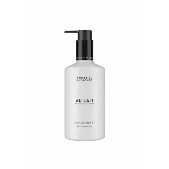 Au Lait Conditioner 300ml Bottle, Empty Bottle & Pump and Replacement Pump