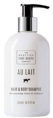 Au Lait Hair & Body Wash 300ml Bottle, Empty Bottle & Pump,  Replacement Pump