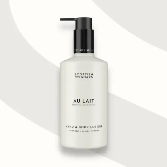 Au Lait Hand & Body Lotion 300ml Bottle, Empty Bottle & Pump and  Replacement Pump