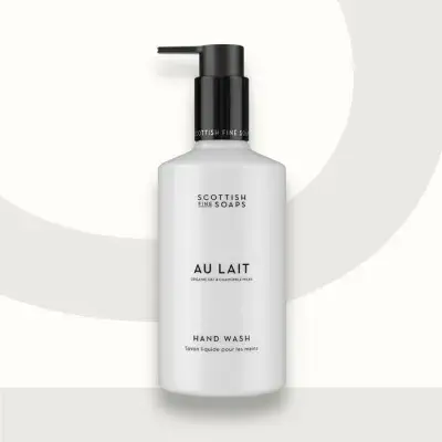 Au Lait  Hand Wash 300ml Bottle, Empty Bottle & Pump and Replacement Pump