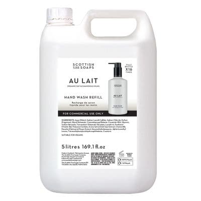Au Lait Liquid Hand Wash 5 Ltr Refills