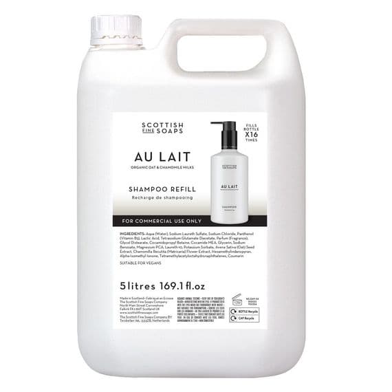 Au Lait Shampoo 5 Ltr Refills