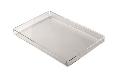 Clear Rectangular Presentation/Amenity Tray