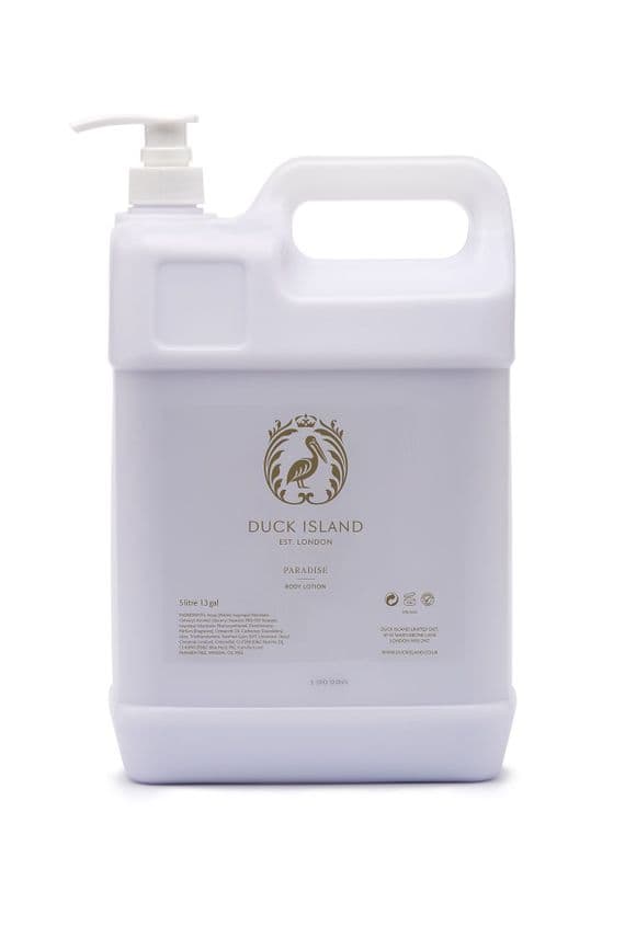 Duck Island Paradise Body Lotion 5 Ltr Refill Tub - PUMP NOT INCLUDED
