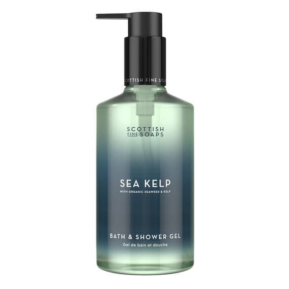 Sea Kelp Bath & Shower Gel 300ml Bottle, Empty Bottle & Pump and Replacement Pump