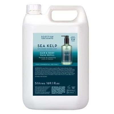Sea Kelp Hair & Body Wash 5 Ltr Refills