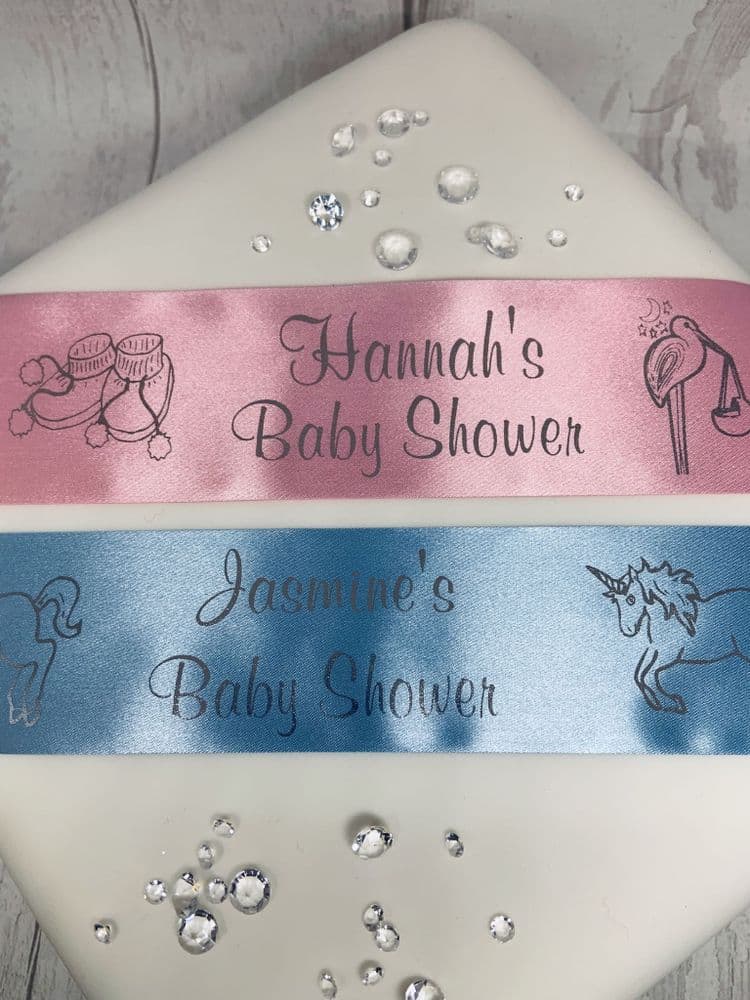 Personalised best sale baby ribbon