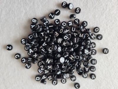 Alphabet Beads