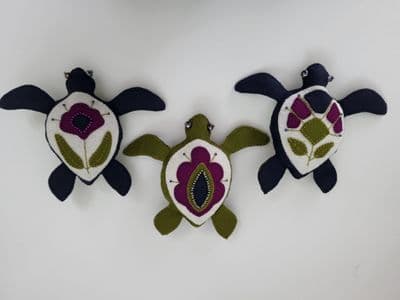 Applique Turtles
