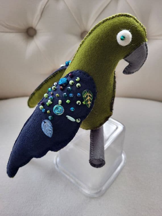 Beaded Parrot pattern