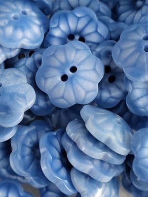 Blue flower 18mm