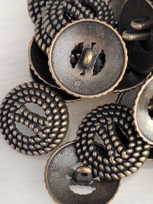 Bronze metal shank 22mm