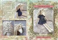 Embroidered Unicorn pattern